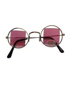 Vintage 90s Festival Glasses Squared Lenses - Picture 1 of 4