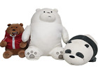 We Bare Bears Plush 3 Characters Miniso From Cartoon Network