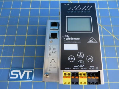 Bihl+Wiedemann BWU2163 AS-i 3.0 EtherCAT Gateway in Stainless Steel - 2 masters - Image 1 of 2