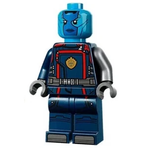 new LEGO Guardians of the Galaxy Minifig - Nebula in dark-blue suit - Picture 1 of 3