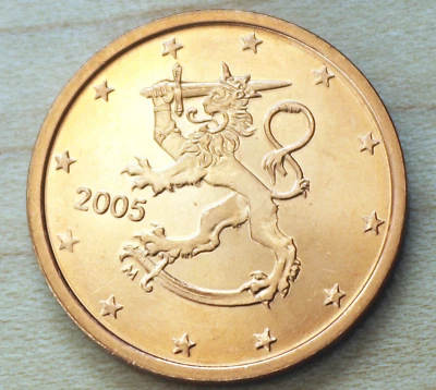 2005 Finland 2 Euro Cent Unc. - Image 1 of 2