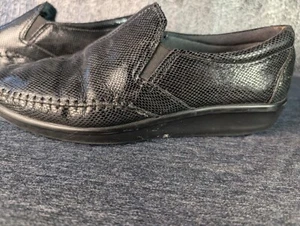 SAS shoes woman Dream black patent size 8 medium - Picture 1 of 6