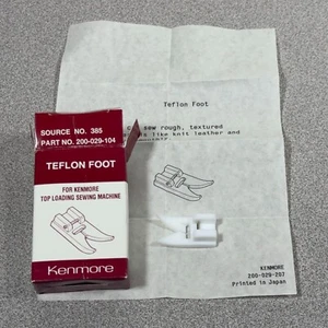 Kenmore Teflon Foot 200029104 Snap On Presser For Sewing Machines - Picture 1 of 5
