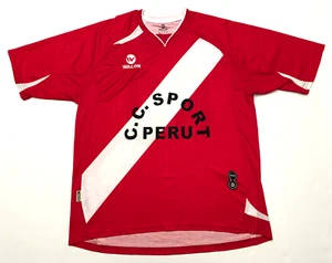Peru Fußballnationalmannschaft Trikot Herren L Walon FIFA World Cup Football Futbol - Bild 1 von 10