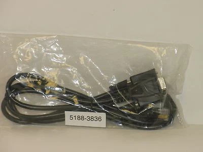 HP Console Cable DB9 Female To RJ45 Adapter Cable Model # 5188-3836 NEW - Image 1 of 4