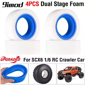 RC 1/6 Reifen Foam Upgrade für Axial SCX6 Car Parts Crawler Dual Stage Foam - Bild 1 von 19