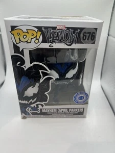 Mayhem April Parker 676 Pop In A Box Exclusive Pop! Vinyl - Picture 1 of 5