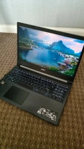 GAMING LAPTOP ACER RYZEN 5500U/RTX 3050/32GB/2TB SSD/Windows10 - Picture 1 of 5