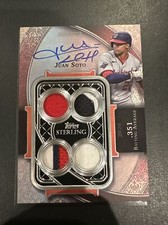 2022 Juan Soto Topps Sterling Patch Auto 5/5