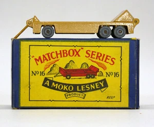 Matchbox Moko Lesney #16 Atlantic Trailer 1958 W/Original B2 Box - Picture 1 of 12