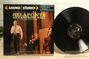 Harry Belafonte BELAFONTE AT CARNEGIE HALL 190g Vinyl RCA LSO 6006 2x LP M / NM - Bild 1 von 4