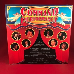 VARIOUS Command Performance 1975 UK Vinyl LP Johnny Cash Dionne Warwick record - Picture 1 of 2