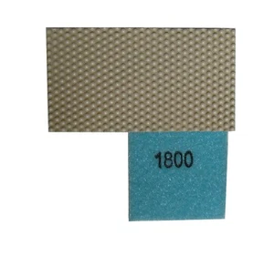 Diamond Hand Polishing Pad Strip 1800 Grit, Hook and Loop Backed - Picture 1 of 1