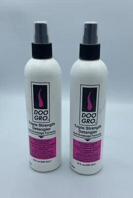 DOO GRO Triple Strength Detangler Anti-Breakage Formula 10 fl. oz LOT OF2 - Image 1 of 2