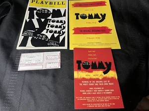THE WHO'S TOMMY, PLAYBILL concerto 15° anniversario da Broadway BCEFA - Foto 1 di 15
