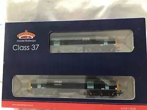 BACHMANN 32-381U CLASS 37 TWIN SET 37510/37688 LOCOMOTIVES (RAILS EXPRESS) - Picture 1 of 9