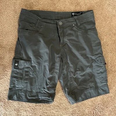 KUHL Mountain Culture Women’s Gray Hiking Shorts Vintage Patina Size 6 - Image 1 of 4