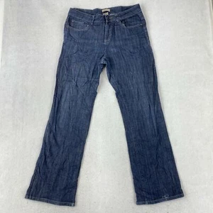 FYLO Bootcut Leg Denim Jeans Women's 10 Blue Cotton Blend High Rise Medium Wash - Picture 1 of 10
