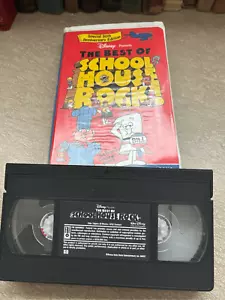 THE BEST OF SCHOOLHOUSE ROCK Vhs Video Tape 2002 Top 25 Songs 30th Anniversary - Foto 1 di 5