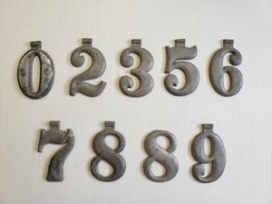 Metallzahlen 3 Zoll lang römische Schrift * Preis pro Buchstabe - Bild 1 von 1