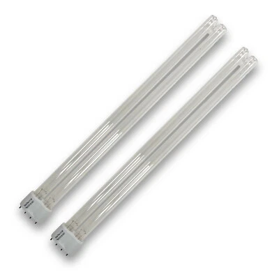 2 X 36W 36 Watt PLL UV/UVC Bulb/Lamp/Tube/Light Pond Filter Clarifier Steriliser - Image 1 of 2