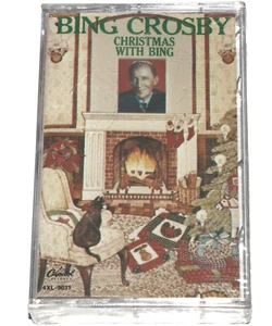 Bing Crosby - Christmas With Bing (Cassette Tape 1984) Holiday Music NEW SEALED - Picture 1 of 4