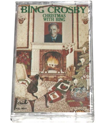 Bing Crosby - Christmas With Bing (Cassette Tape 1984) Holiday Music NEW SEALED - Image 1 of 4