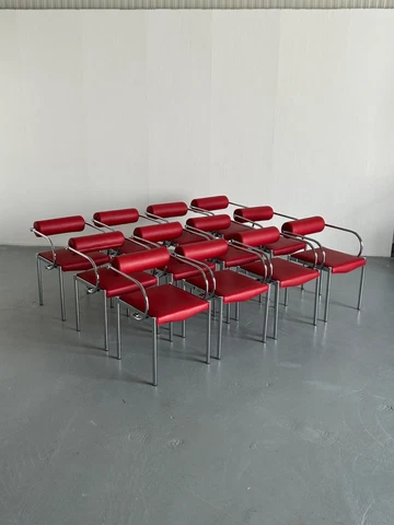 Vintage Postmodern Tubular Chair in the style of Arcadia Chairs by Paolo Piva Cover