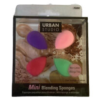 Mini Blending Sponges 4 pc Highlight Contour Urban Studio Makeup Beauty Tools