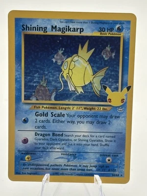 Shining Magikarp Classic Collection Celebrations: Classic Collection 66/64 NM - Image 1 of 2