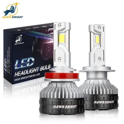H7 H4 H11 Led Lamp Bigger Copper Tube Lights H1 HB3 9005 HB4 9006 12V Headlight - Image 1 of 4