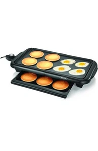 Plancha Electrica Grande Para Cocinar De Desayuno Carne Tacos Tortillas Cocina  - Picture 1 of 7