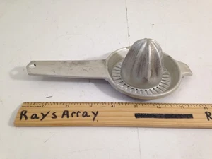 Vintage FOLEY Manual Citrus Fruit Juicer Lemon Lime Orange Made In USA, Aluminum - Picture 1 of 5