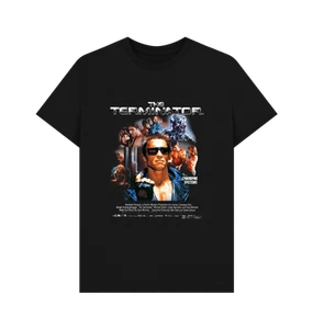 PREMIUM OFFICIAL The Terminator Cyberdyne Systems Black T-Shirt - Picture 1 of 3