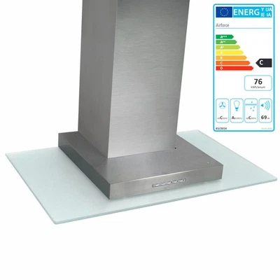 Airforce F35 80 X/V Rln Fohr Exhaust Hood Cooker Recirculation Glass 80 CM - Image 1 of 4