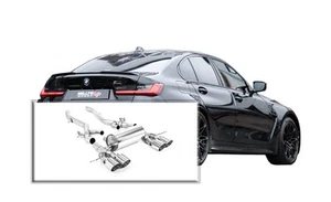 Milltek Sportauspuffanlage BMW M3 G80 Limousine, Endrohr 4x115mm rund Poliert - Bild 1 von 9