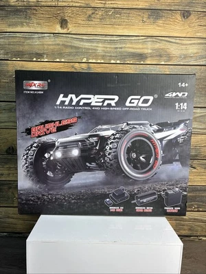 HYPER GO 14210 H14BM V3 1/14 Brushless ElectricPowered HighSpeedRCCarFast 50 mph - Image 1 of 4