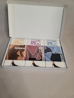 Winsor Pilates Exercise Basic 20 минут тренировка скульптура тела VHS 3 кассеты набор - Изображение 1 из 3