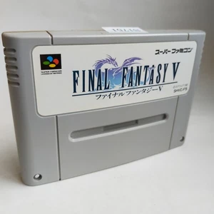 Final Fantasy V SQUARE pre-owned Nintendo Super Famicom SFC SNES - Picture 1 of 8