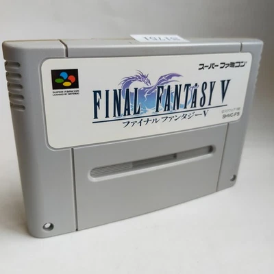 Final Fantasy V SQUARE pre-owned Nintendo Super Famicom SFC SNES - Image 1 of 4