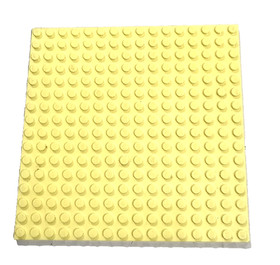 LEGO 16 x 16 Plate - Bright Yellow - No. 91405