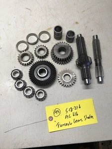 Ejes y engranajes de transmisión para tractor Allis Chalmers 616 Power Max - Imagen 1 de 3