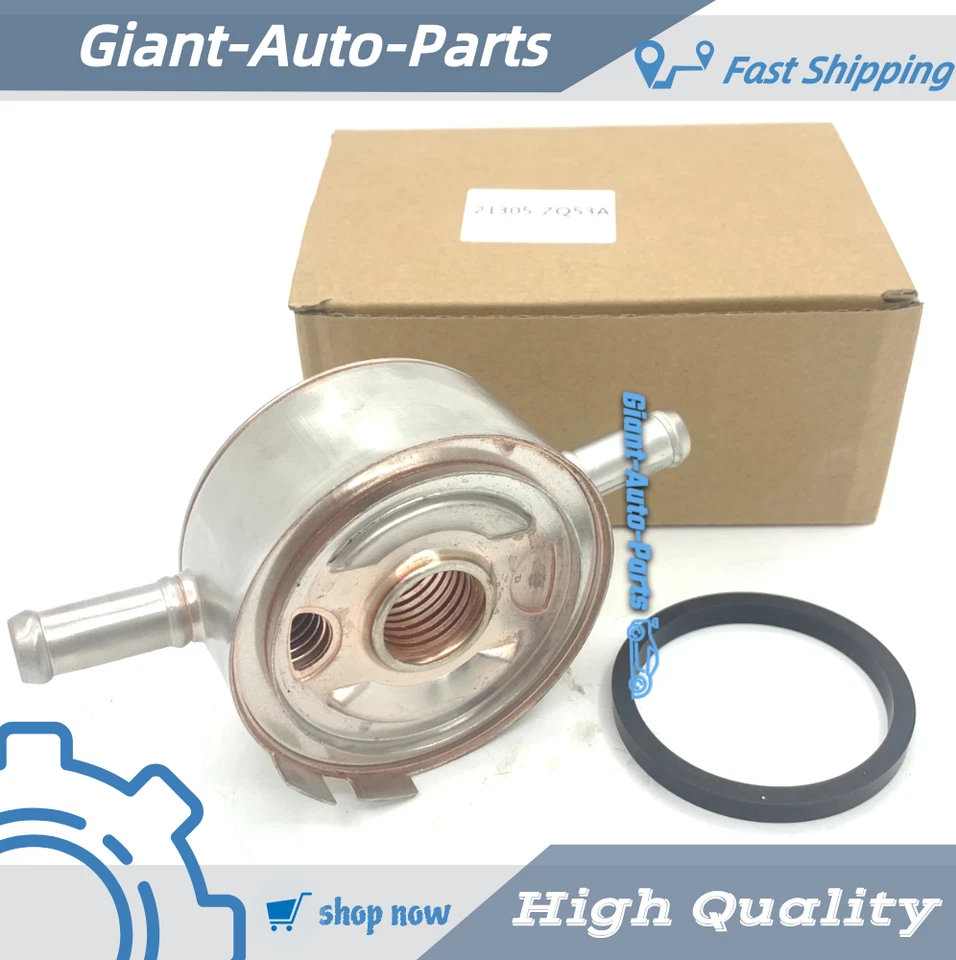 NEW Oil Cooler Assy For Nissan Armada Pathfinder Titan INFINITI QX56 21305-ZQ53A - Image 1 of 4