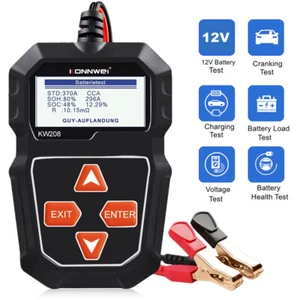 Car Battery Analyzer 12V Battery Tester Load Charging Cranking System Test Tool - Picture 1 of 12