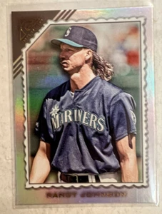 Topps Gallery Randy Johnson Rainbow Foil 2022 - Foto 1 di 2