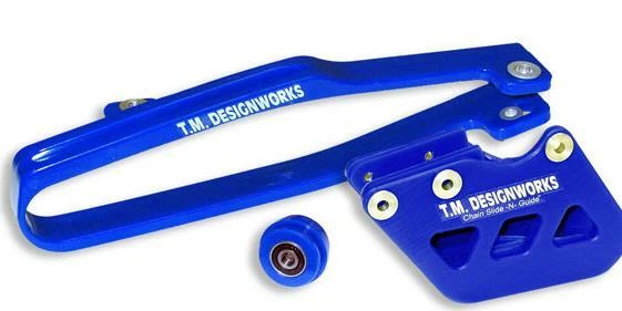 Guía de cadena azul TM Designworks 16-20 YZ250X 08-20 YZ125/YZ250 07-15 W450/WR250F Foto 1 de 1