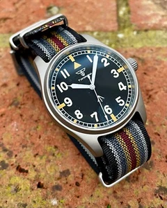 G10 Field Military Issue style TITANIUM watch - Seiko Auto + CNS NATO Strap . - Picture 1 of 8