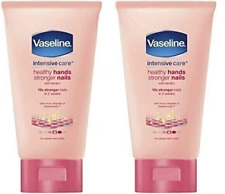 Vaseline Intensive Care Hand Cream Healthy Hands Stronger Nails 75ml - Pack of 2
