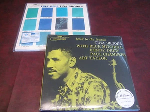 TINA BROOKS VERIFIED BACK TO TRACKS CLASSIC RECORDS & TRUE BLUE 45RPM LP Set - Picture 1 of 1