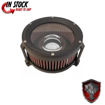 Filtro de aire Trask Performance Asalto negro inyección electrónica de combustible 1010-2267 Foto 1 de 3